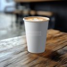 Papírpohár - fehér - 180 ml - 1000 db / csomag