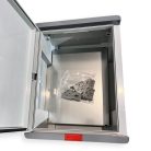 Műanyag elosztó szekrény átlátszó ajtóval 400x600x200 IP67