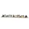Párkányba rejtett szeretet 1,4m szürke