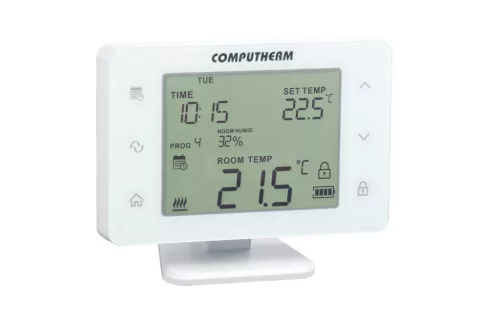 Szobatermosztát vezeték nélküli programozható digitális COMPUTHERM Q20RF WIFI vevőegység nélkül