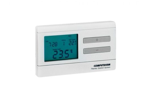 Szobatermosztát programozható digitális COMPUTHERM Q7 fehér
