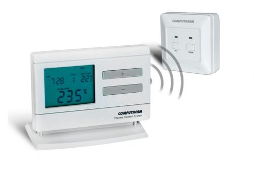 Szobatermosztát vezeték nélküli programozható digitális COMPUTHERM Q7RF