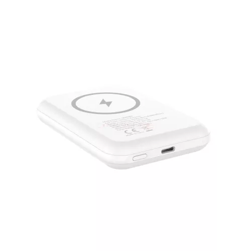 Energizer Power Bank Mágneses Vezeték Nélküli 5000mAh 15W Fehér