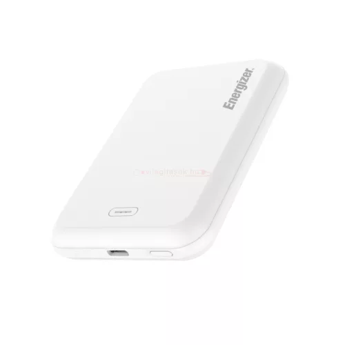 Energizer Power Bank Mágneses Vezeték Nélküli 5000mAh 15W Fehér