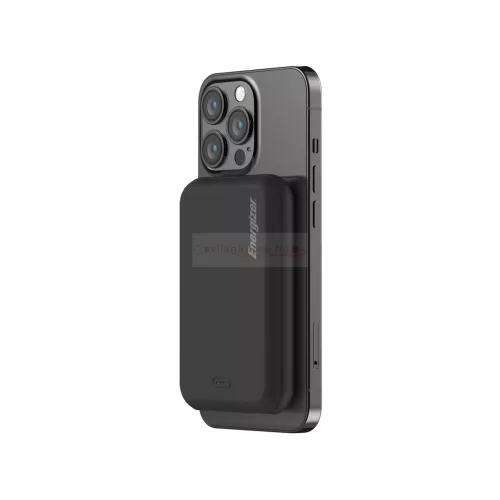 Energizer Power Bank Mágneses Vezeték Nélküli 5000mAh 15W Fekete