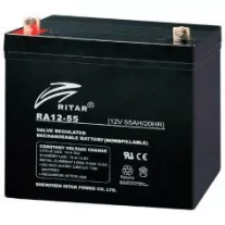 Ritar RA1255DG ciklikus ólomzselés akkumulátor 12 V/55 Ah