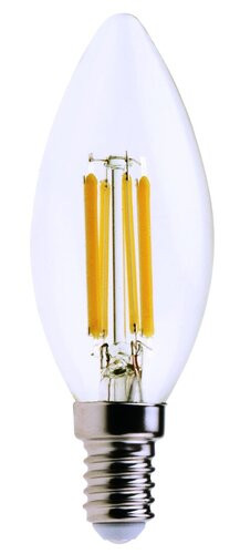 LED Filament E14 természetes fehér 6W
