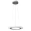 Adrienne led függeszték 15W ezüst