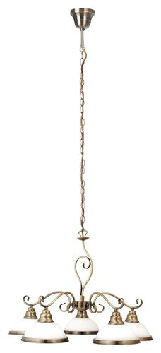 Elisett Csillár 5xE27 bronz