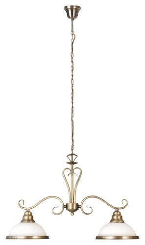 Elisett Csillár 2xE27 bronz