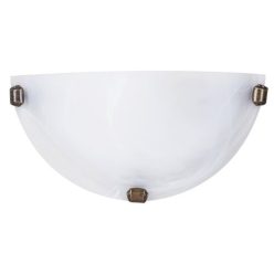 Alabastro fali lámpa E27 fehér alabástrom