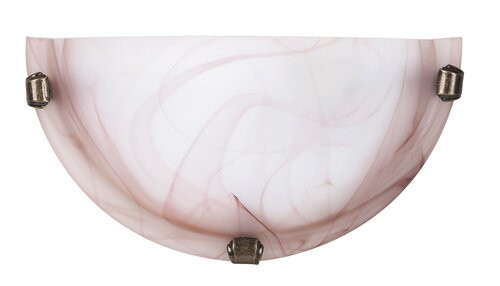 Alabastro fali lámpa E27 tobacco alabástrom