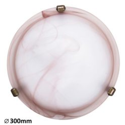 Alabastro mennyezeti lámpa E27 tobacco