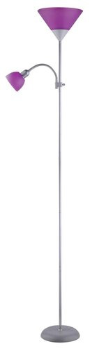 Action Állólámpa ezüst-lila