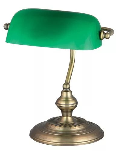 Bank Asztali lámpa bronz