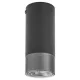 Zircon mennyezeti lámpa GU10 fekete 120mm