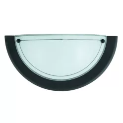 Ufo fali lámpa E27 fekete