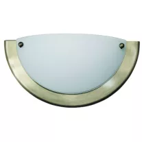 Ufo fali lámpa E27 bronz