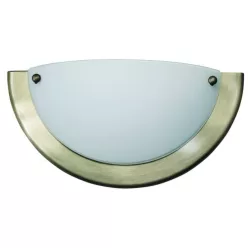 Ufo fali lámpa E27 bronz