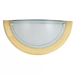 Ufo fali lámpa E27 natúr fa