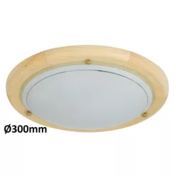 Ufo mennyezeti lámpa E27 natúr fa