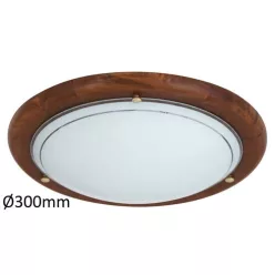 Ufo mennyezeti lámpa E27 tölgy