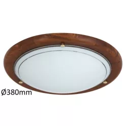 Ufo mennyezeti lámpa 2xE27 tölgy