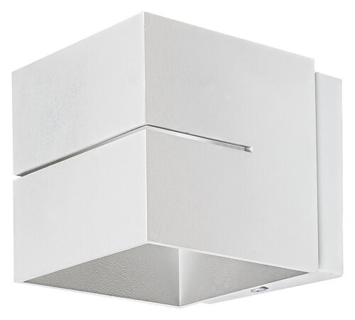 Kaunas Fali lámpa fehér, kocka