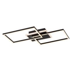 Athelstan mennyezeti lámpa LED 40W matt fekete-fehér