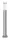 Inox torch Kültéri állólámpa E27 szatin króm