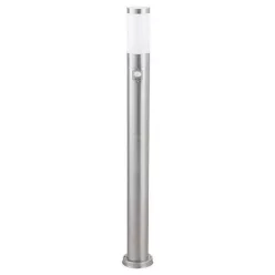Inox torch Kültéri állólámpa E27, mozgásérzékelős