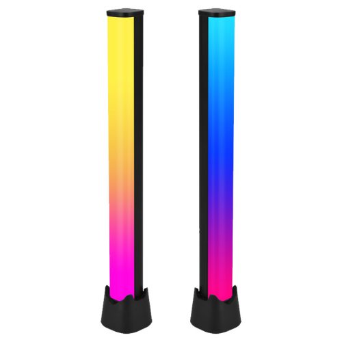 Okos RGBW asztali hangulatvilágítás 300x30x30mm, NEON, 5V, 1A, 5W, 14 mode, BLUETOOTH, TUYA