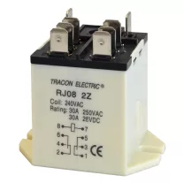   Nagyteljesítményű relé 48V DC / 2×CO (30A, 230V AC / 28V DC)