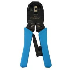   Vezetékcsupaszító- vágó és présszerszám RJ csatlakozókhoz