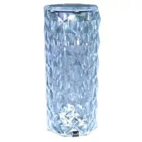   Asztali akkumulátoros LED díszlámpa, henger 1W, RGB, 3,7V, 1500 mAh, Li-Ion,45lm ,6h, IP20