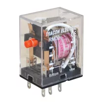 Miniatűr relé 110V DC / 2×CO, (3A, 230V AC / 28V DC)