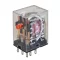 Miniatűr relé 12V AC / 3×CO, (3A, 230V AC / 28V DC)