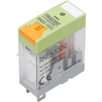   Print relé tesztgombbal és állapotjelzéssel 24V DC / 1×CO