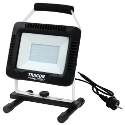   Hordozható LED szerelő fényvető 180-240 VAC, 30W, 2400lm, IP65, 4000K, EEI=G