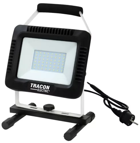 Hordozható LED szerelő fényvető 180-240 VAC, 30W, 2400lm, IP65, 4000K, EEI=G