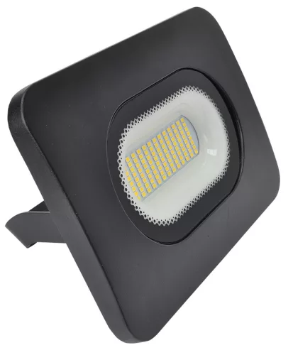 SMD fényvető, fekete 220-240V AC, 50W, 4000K, IP65, 4000lm, EEI=G