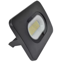   LED fényvető beépített bekötődobozzal (kábel nélkül),fekete 220-240V AC, 50W, 4000K, IP65, 4000lm, EEI=G
