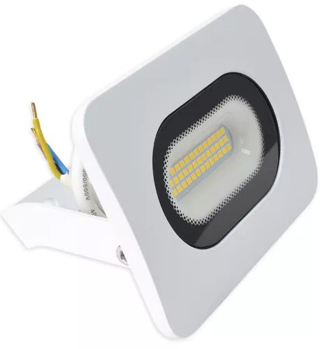 SMD fényvető, fehér 220-240V AC, 20W, 4000K, IP65, 1600lm, EEI=G