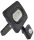 SMD fényvető mozgásérzékelővel, fekete 220-240V,10W,4000K,IP65, 800lm,120°, 10s-7min, 3-10m, EEI=G