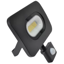   SMD fényvető mozgásérzékelővel, fekete 220-240V,30W,4000K,IP65,2700lm,,120°, 10s-7min, 3-10m, EEI=F