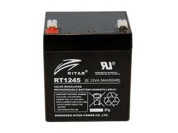 Ritar RT1245E 12V 4,5Ah zselés akkumulátor Riasztóhoz