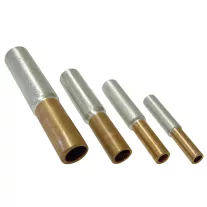   Szigeteletlen 150/185mm2 réz-alumínium (Cu-Al) toldóhüvely
