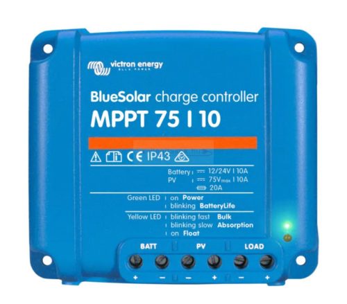Töltésvezérlő BlueSolar MPPT 75/10 12/24V-10A