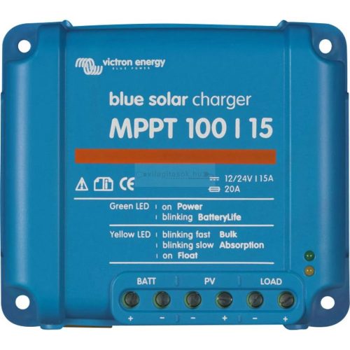 Töltésvezérlő BlueSolar MPPT 100/15 12/24V-15A Smart