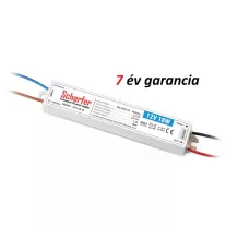 Scharfer led tápegység, 12 VDC, 18 W, IP67